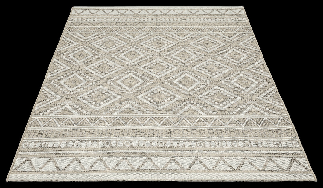 Outdoorteppich OTTAWA 160 x 220 cm beige