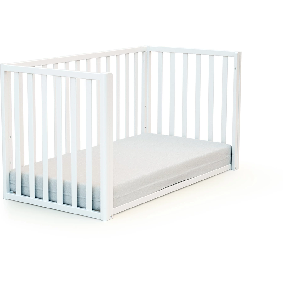 AT4 Babybett CONFORT 60 x 120 cm weiß