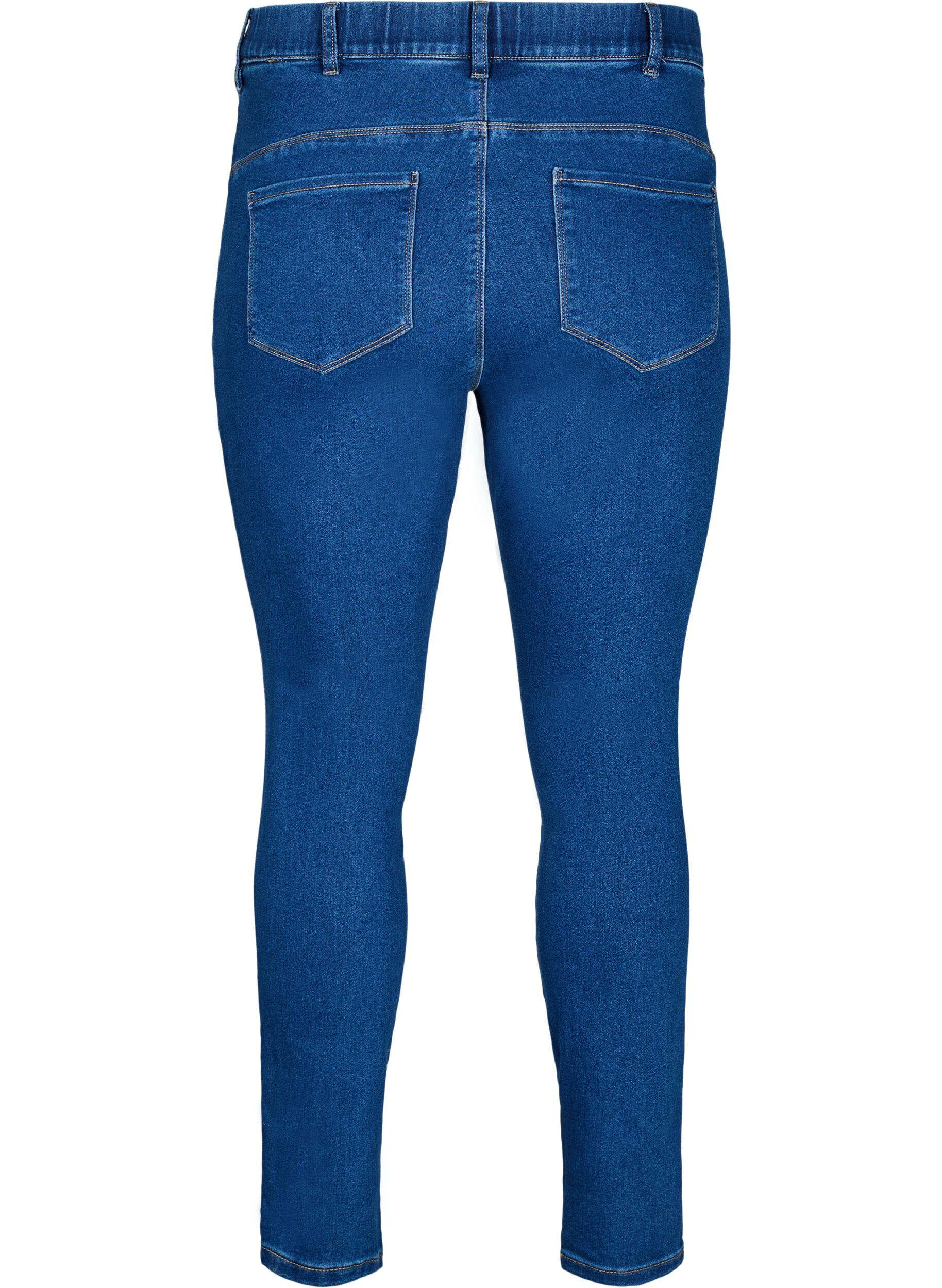 Jeggings med høj talje