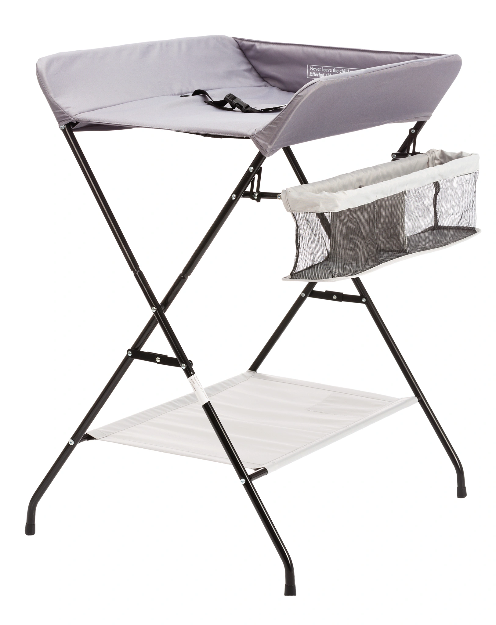 Wickeltisch LEICHT (67x102x80) klappbar in grau