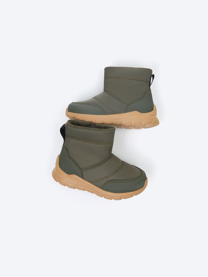 Bota acolchoada - Verde