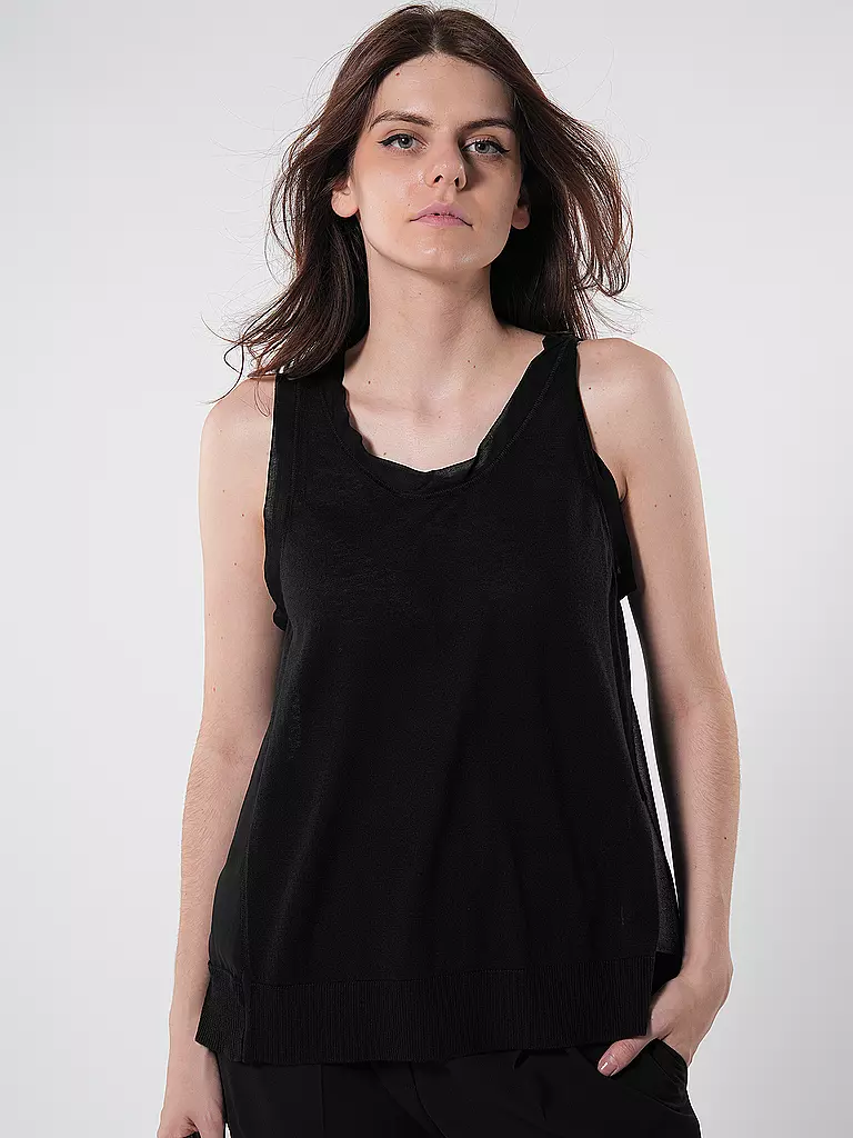 PHILLIP LIM Top  schwarz