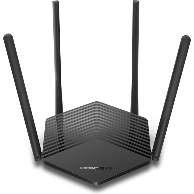Mercusys MR60X routeur sans fil Gigabit Ethernet Bi-bande (2,4 GHz / 5 GHz) Noir