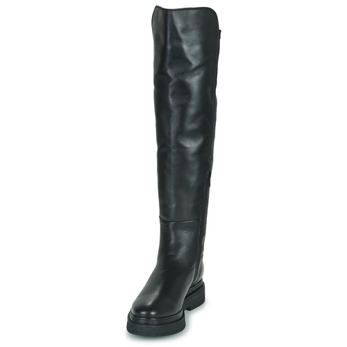 JB Martin - OLYMPE - VEAU NOIR / TOILE STRETCH NOIR
