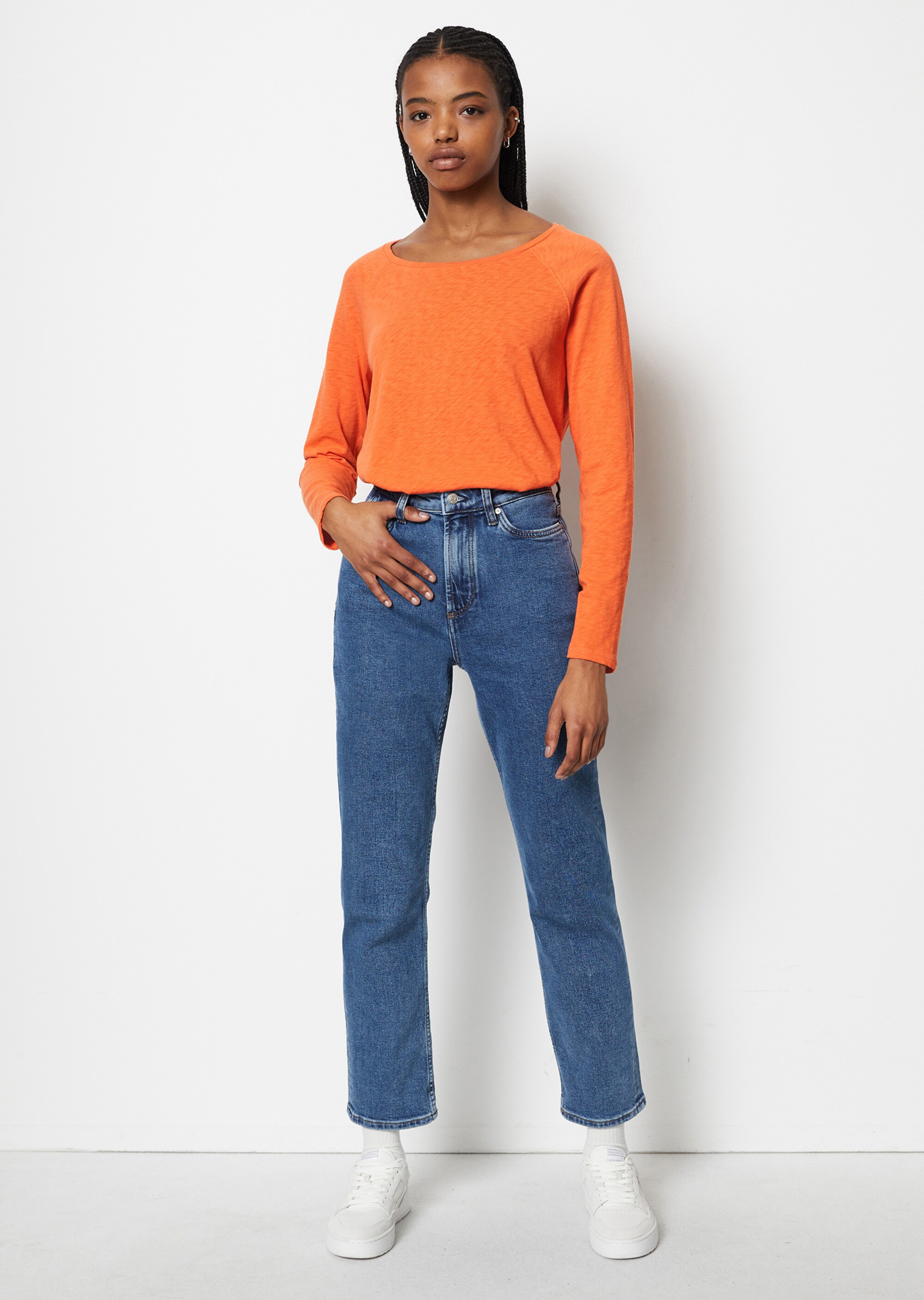 DfC Longsleeve relaxedaus Slub-Jersey