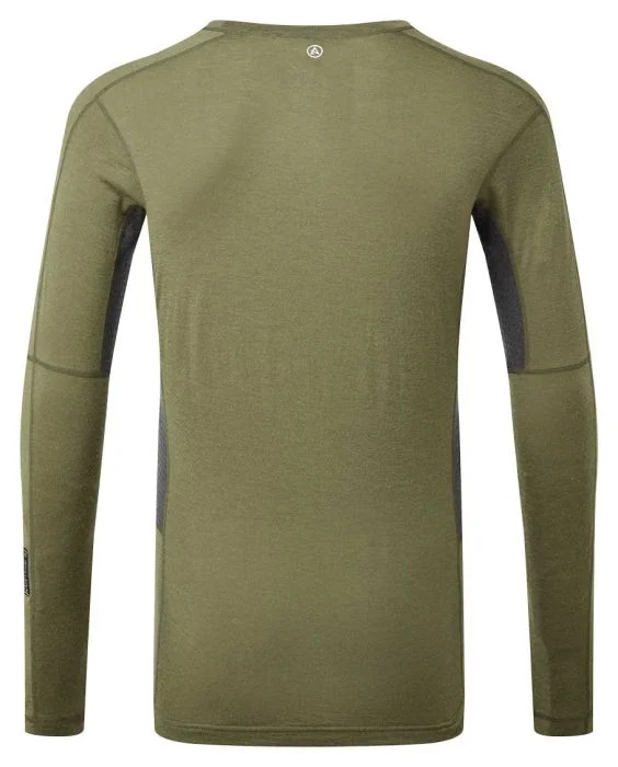 Boulder 125 Crew LS Men uldundertrøje