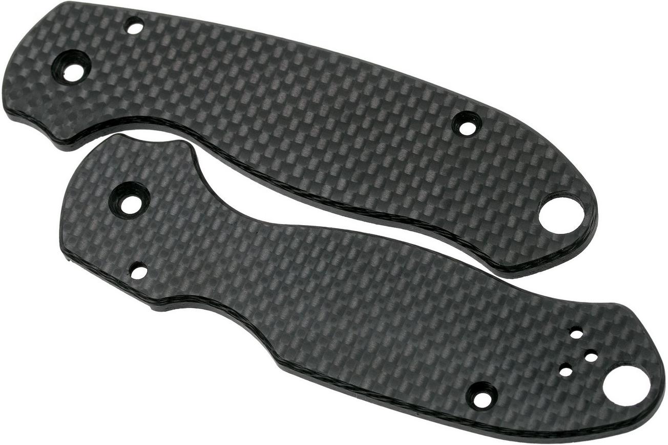 Flytanium Spyderco Para 3 Scales, carbonfiber