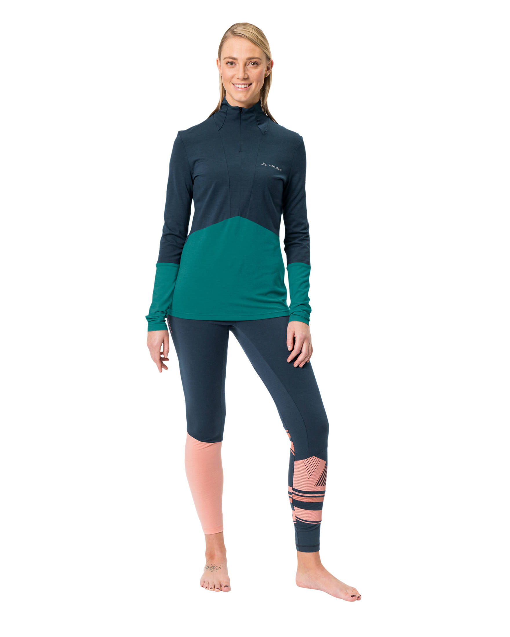 VAUDE| Damen Pullover MONVISO WOOL HALFZIP