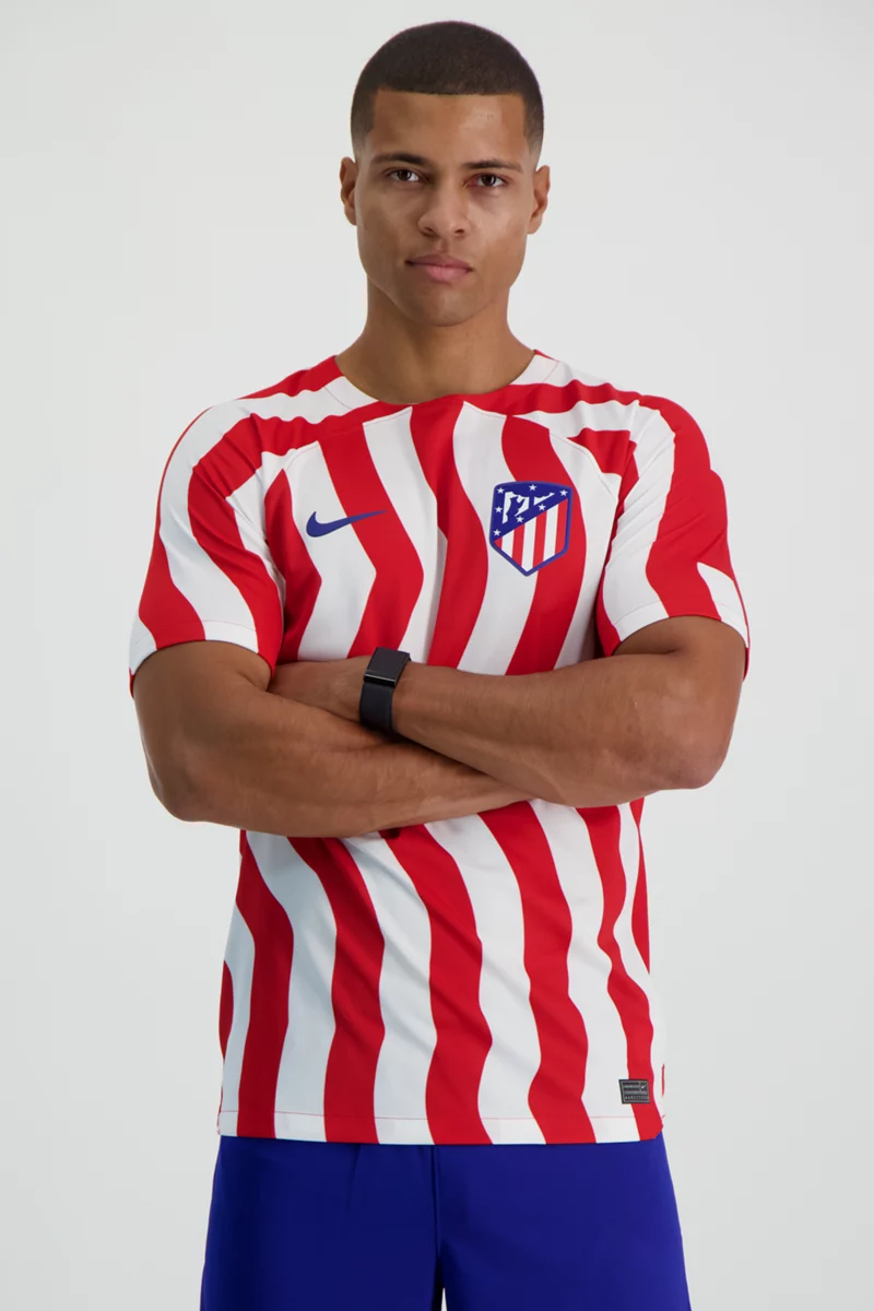 Nike Atletico Madrid Home Replica Herren Fussballtrikot 2223 ohne Sponsor