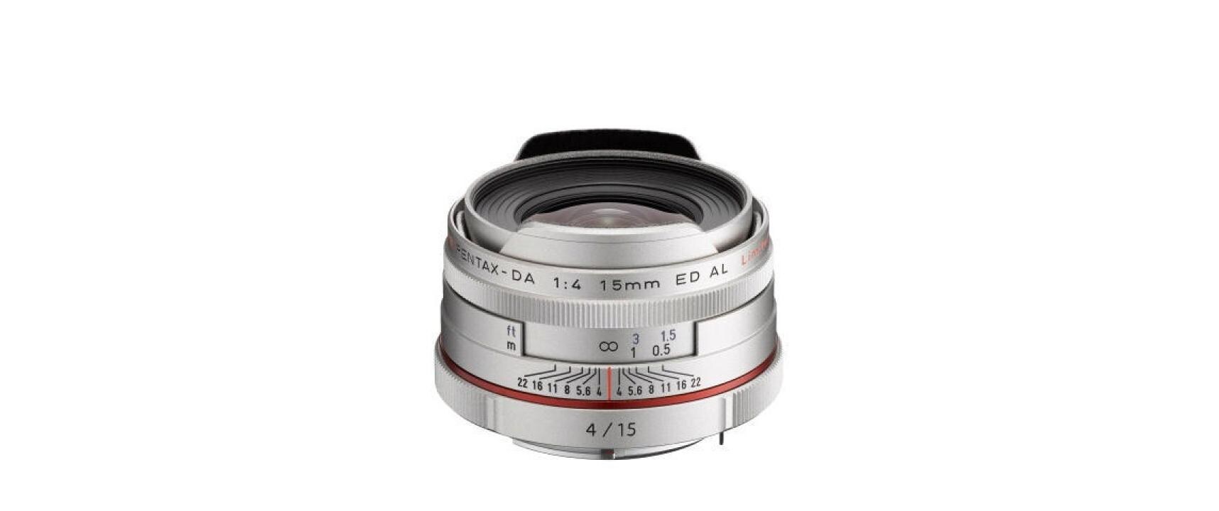 Festbrennweite DA 15mm F/4 ED AL – Pentax K<br>15 mm f/4,0