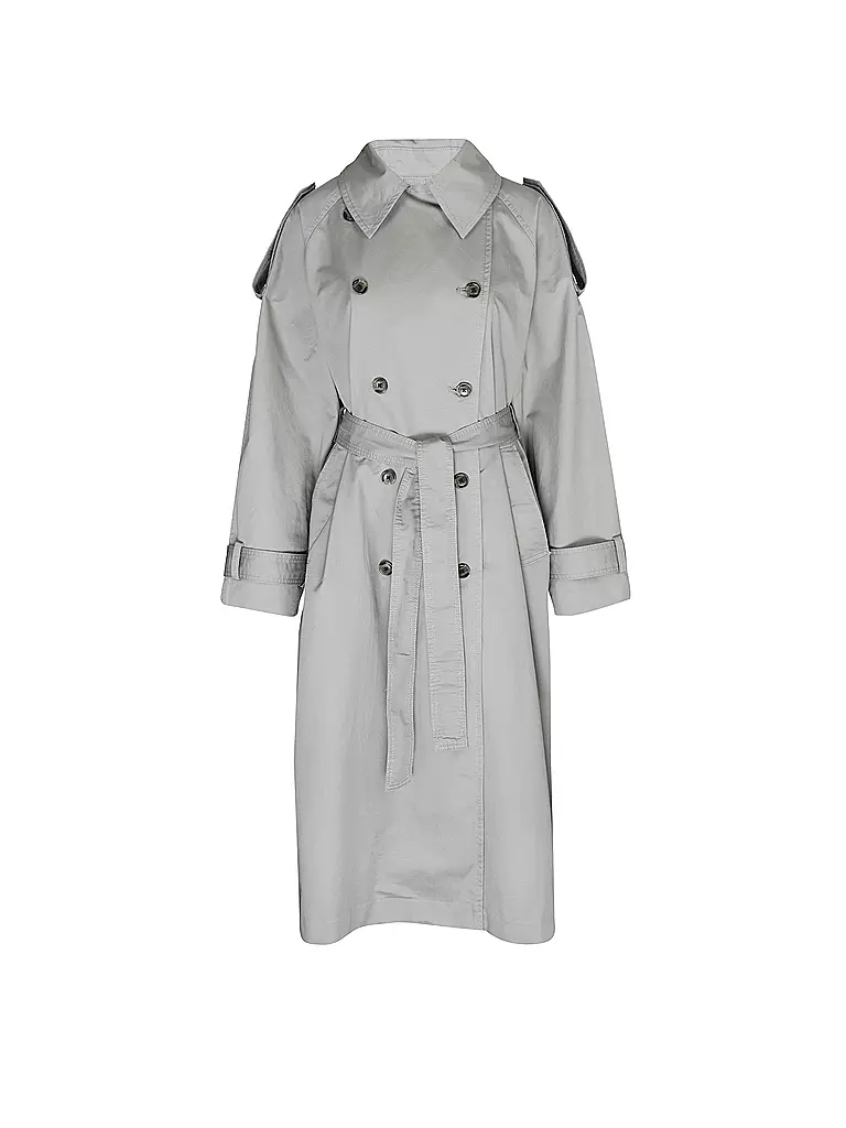 WEEKDAY Trenchcoat ZENNI grau