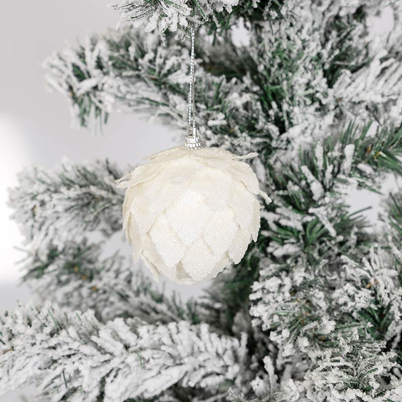 Boule 'White X'mas'