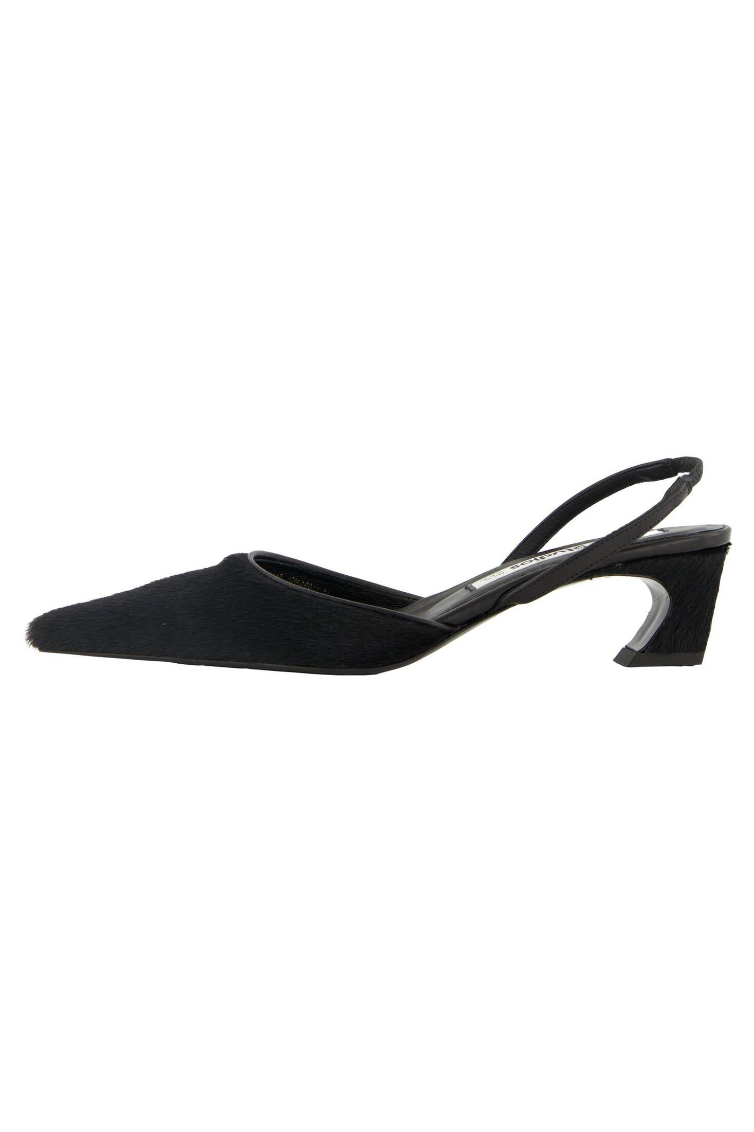 Acne Studios| Damen Slingback Pumps aus Ponyhaar-Leder