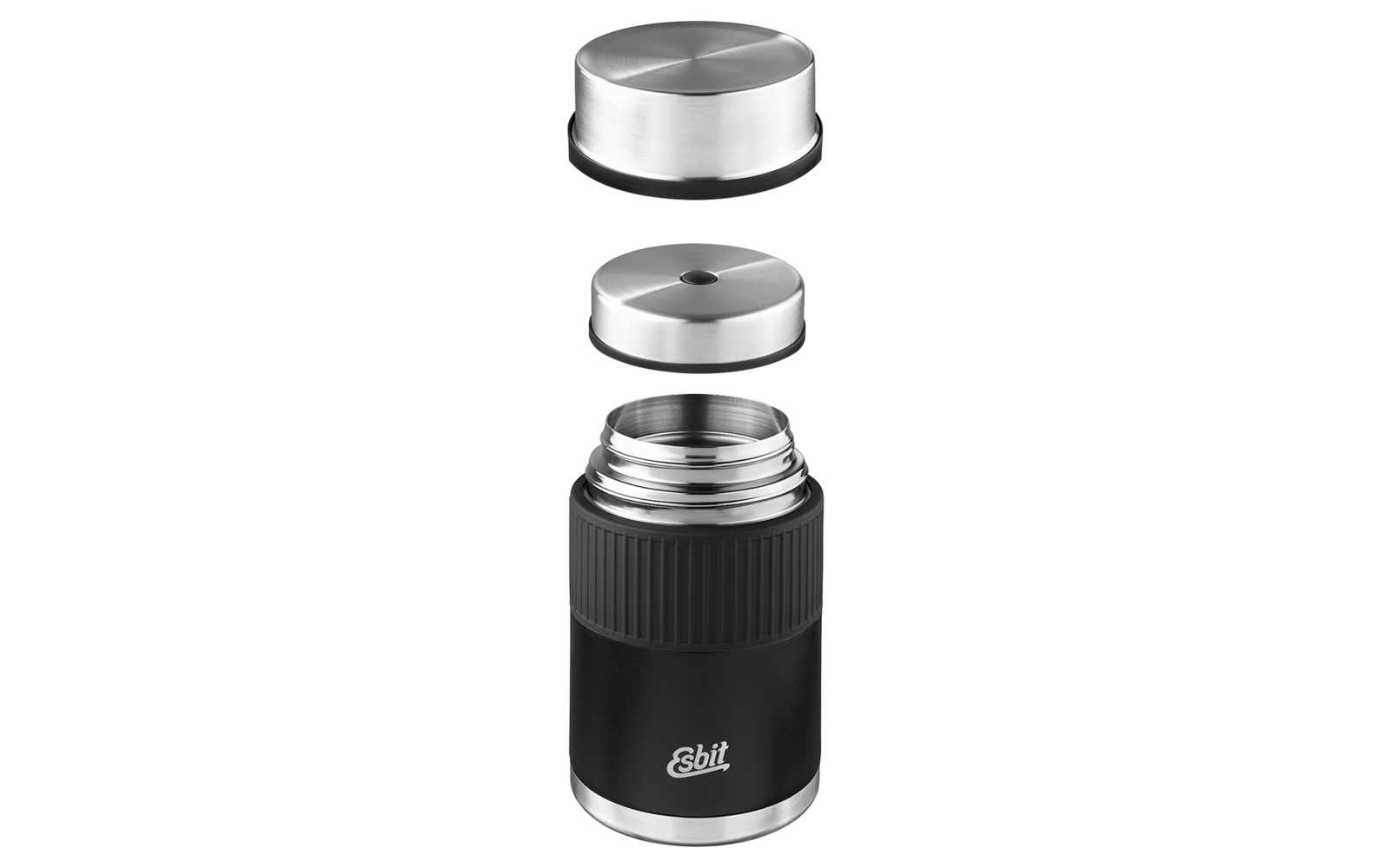Esbit Sculptor Edelstahl Food-Thermobehälter 1L - schwarz