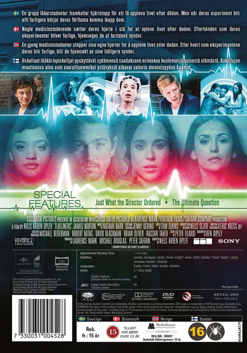 Flatliners - 2017 - DVD