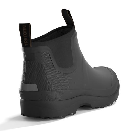 Tretorn Terräng Low Neo Vinter Foret Gummistøvle, Jet Black, 42