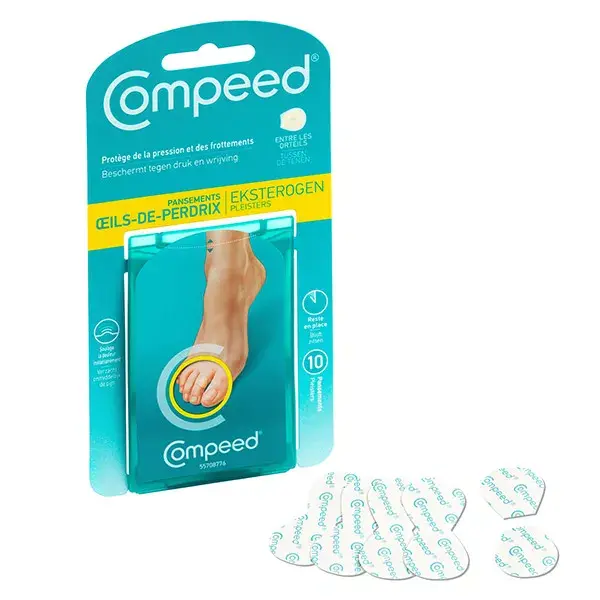 Adesivos oftálmicos Compeed, 10 unidades