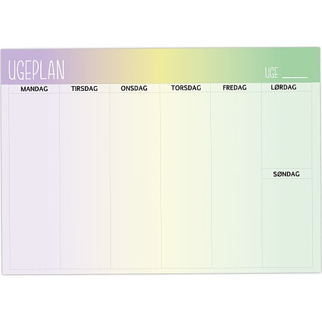Ugeplan
