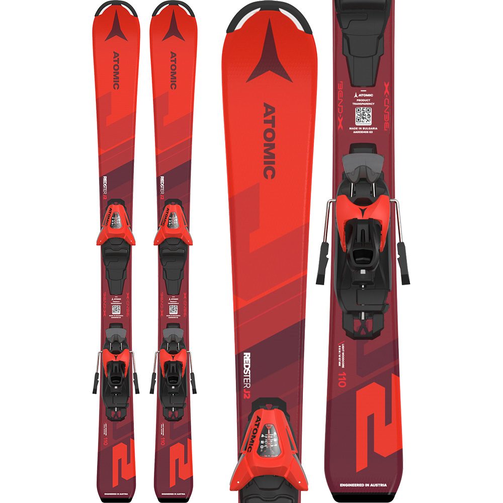 Atomic Redster J2 24/25 Kinderski inkl. C 5 GripWalk Bindung (100-120cm)