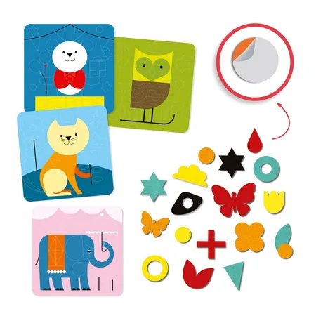 Djeco Bastelpackung 3-6: Gentle creatures