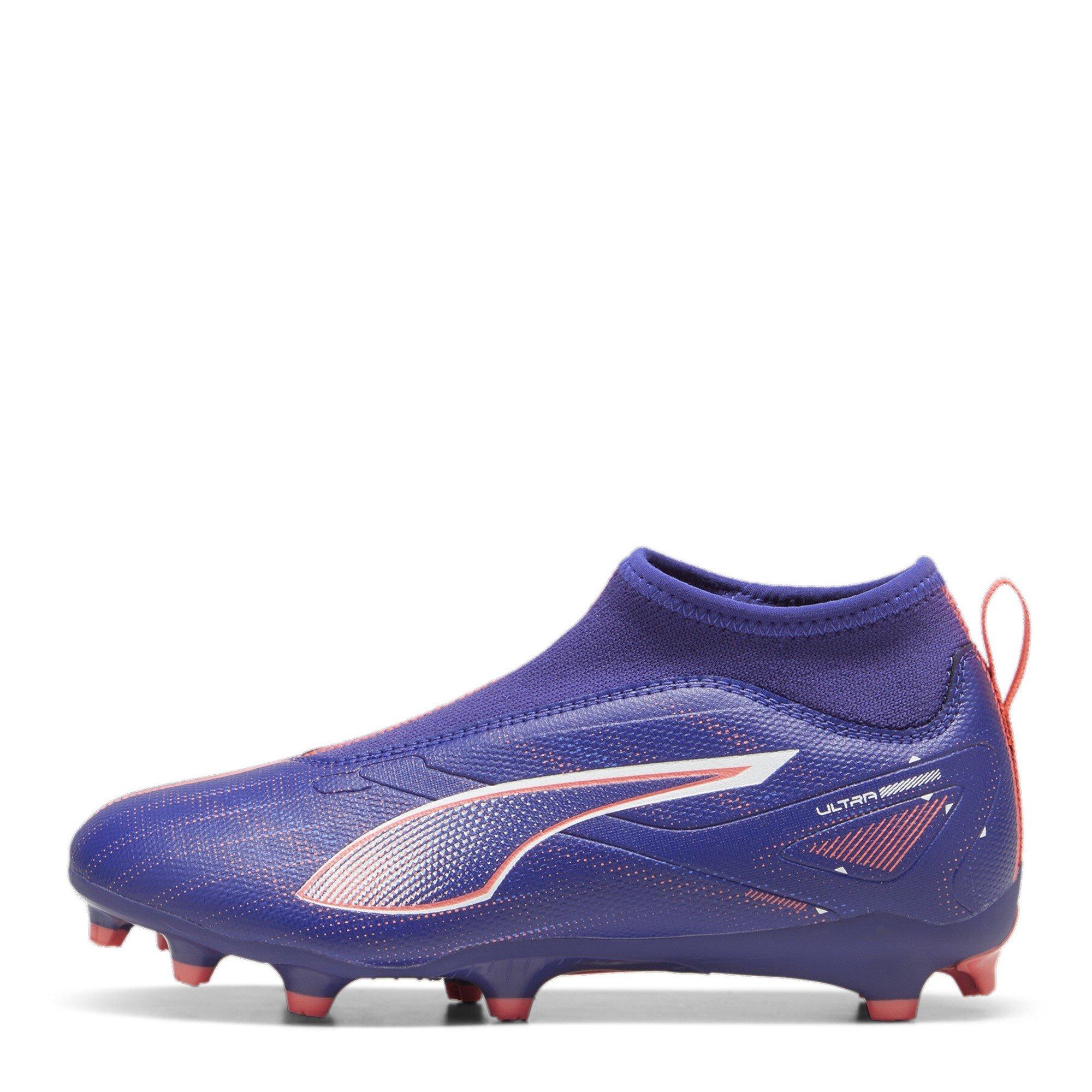 Puma Ultra Match Laceless Junior Firm Ground Football Boots