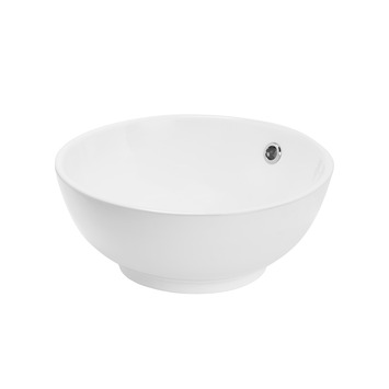 Atlantic Waskom Pawleys Opbouw Wit Keramiek 37.5x37.5x15.3 cm