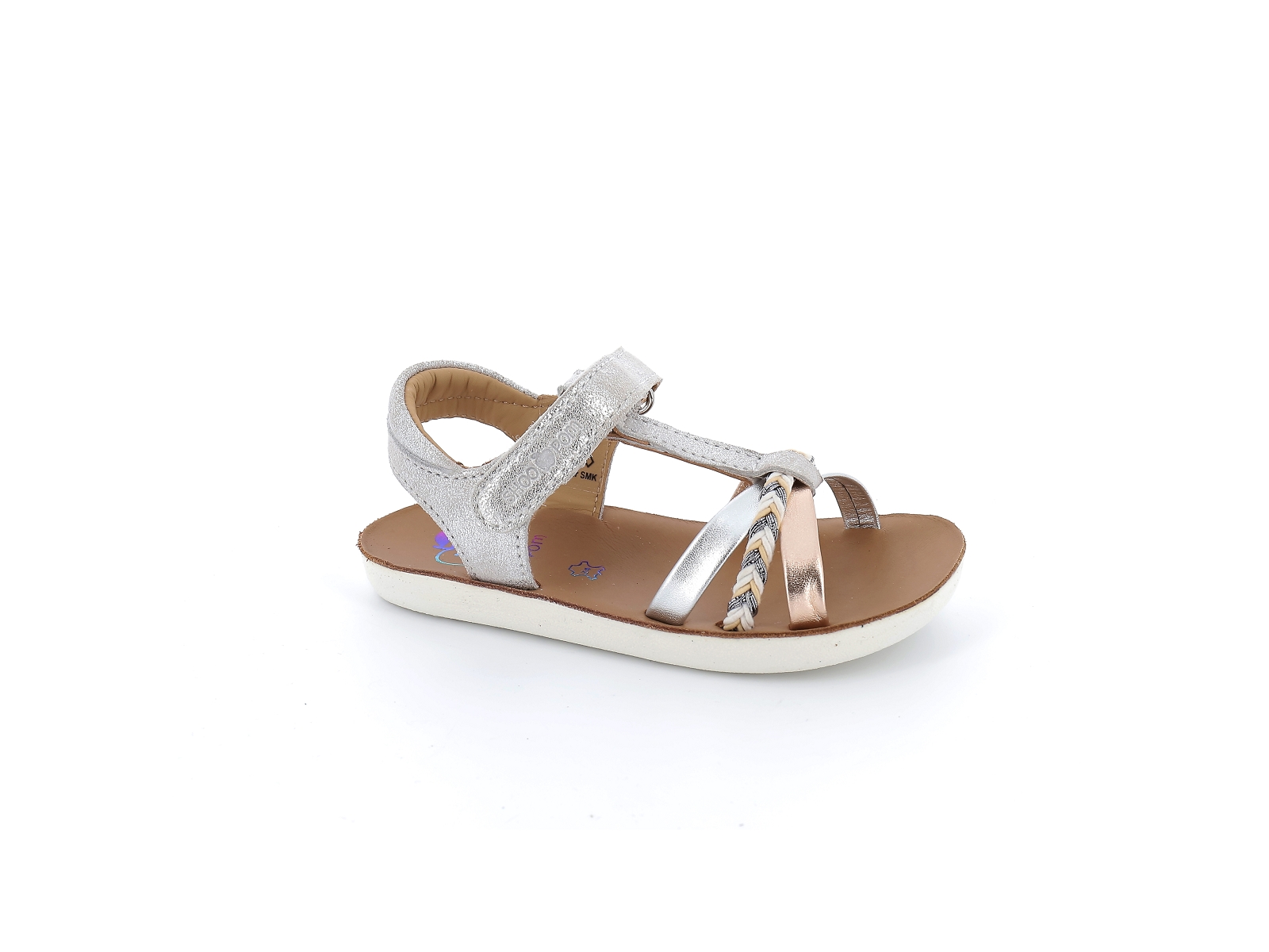Shoopom-GOA SALOME K4MFDT0403 Cuir Argent