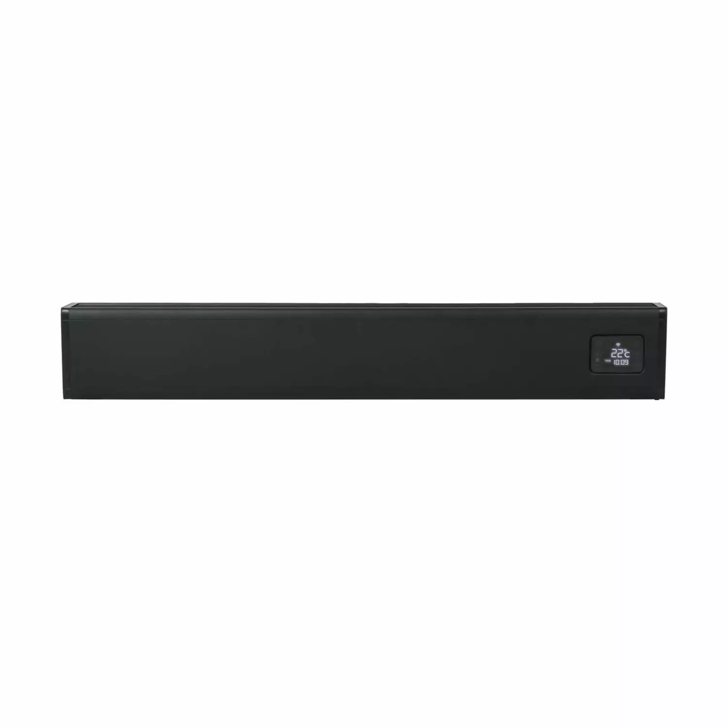 EUROM Alutherm Baseboard 2000 Wi-Fi Black Convectorkachel - 2000W - 60m3