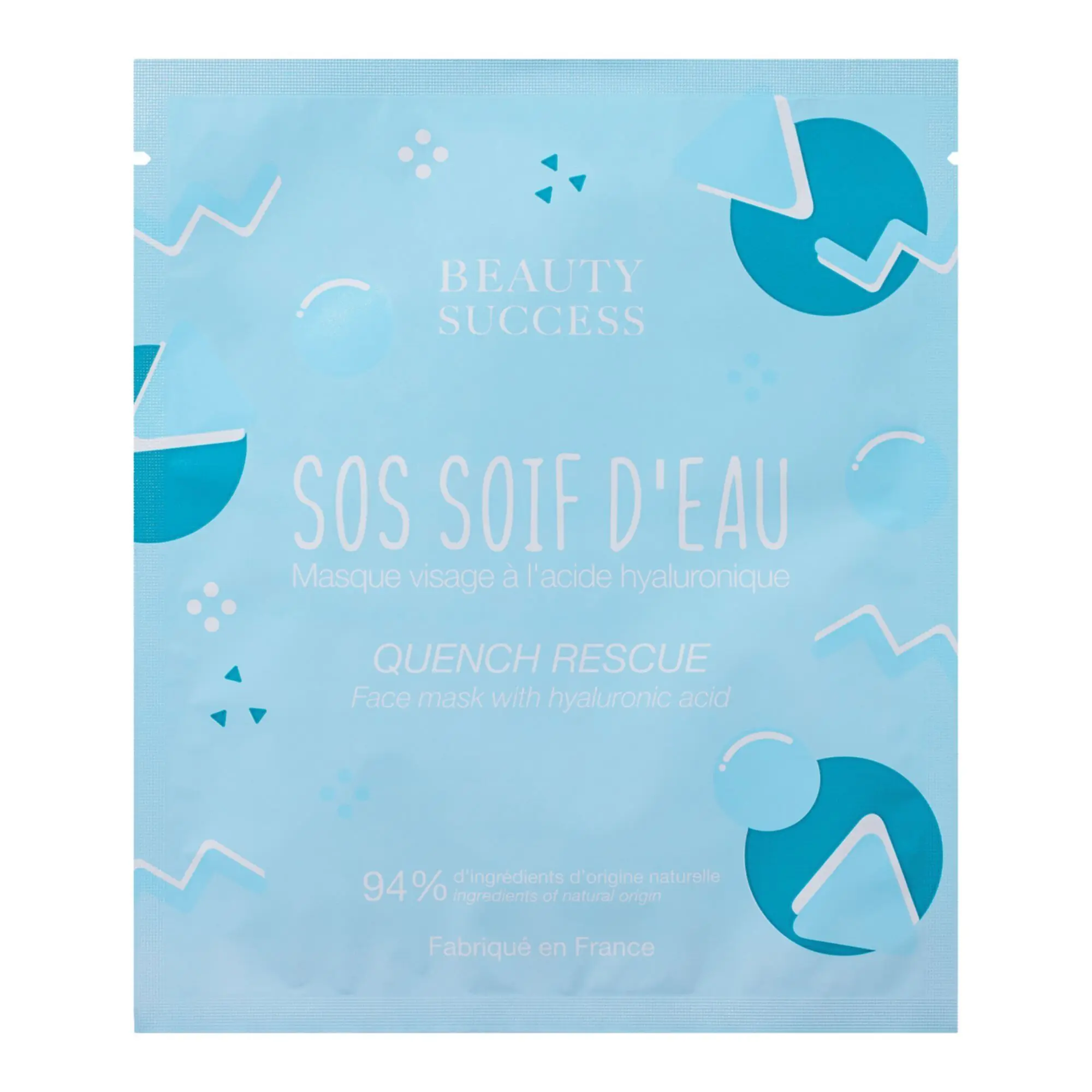 Beauty Success - Masque Monodose SOS Soif d'Eau Masque Tissu Visage- slider-masques-monodoses