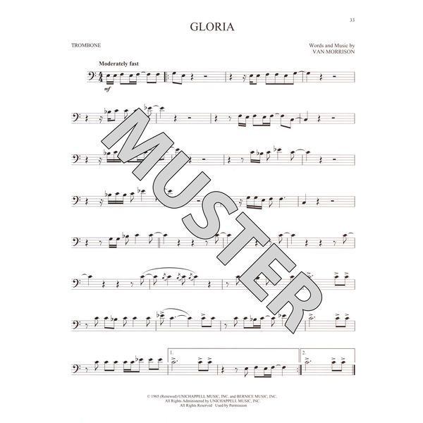 Hal Leonard Greatest Songs Of Rock Tromb.