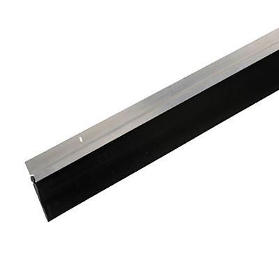 Bas de porte de garage lèvre à visser Plasto noir 250cm