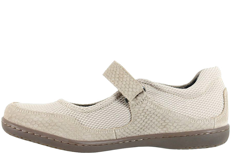 NEW FEET BALLERINA I SANDFARVET MESH