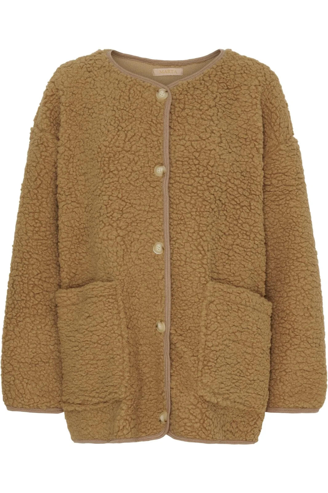 Marta Du Chateau Mdclucile Jacket 23919 fango