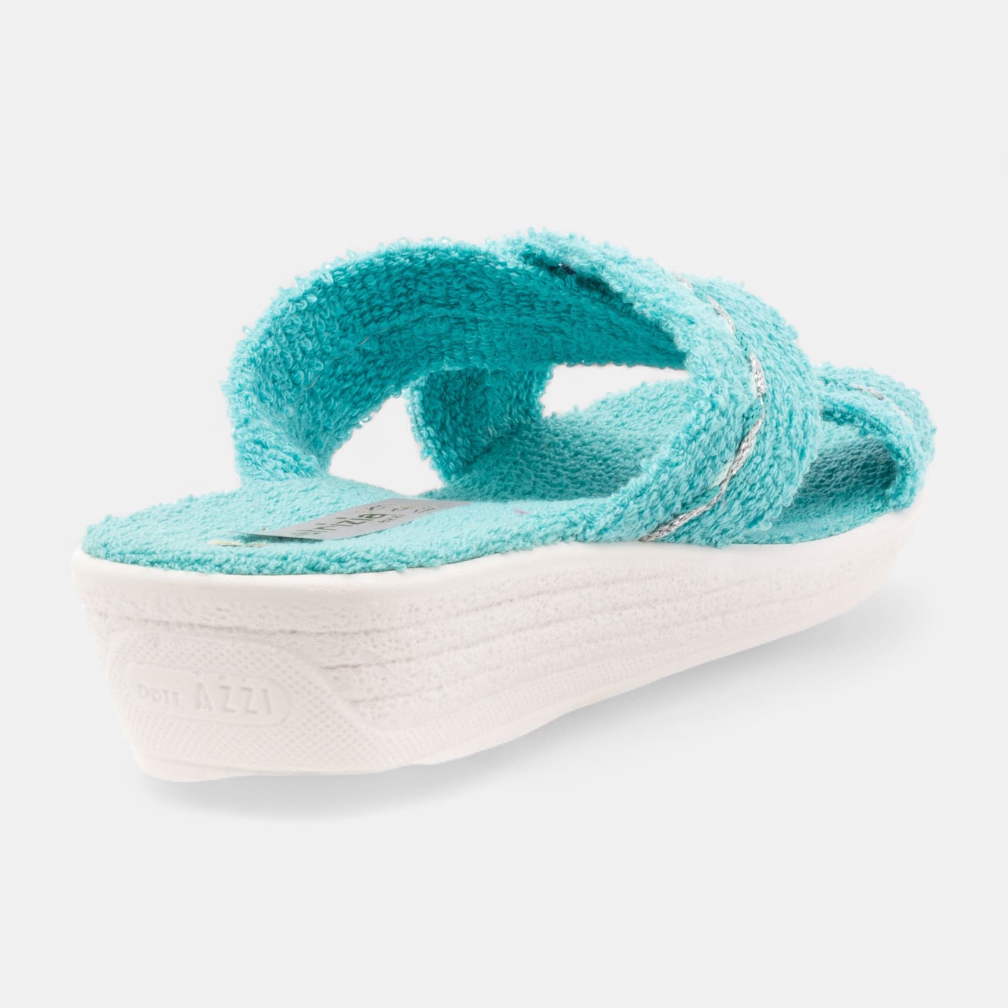 Pantoufles mules Femme bleu