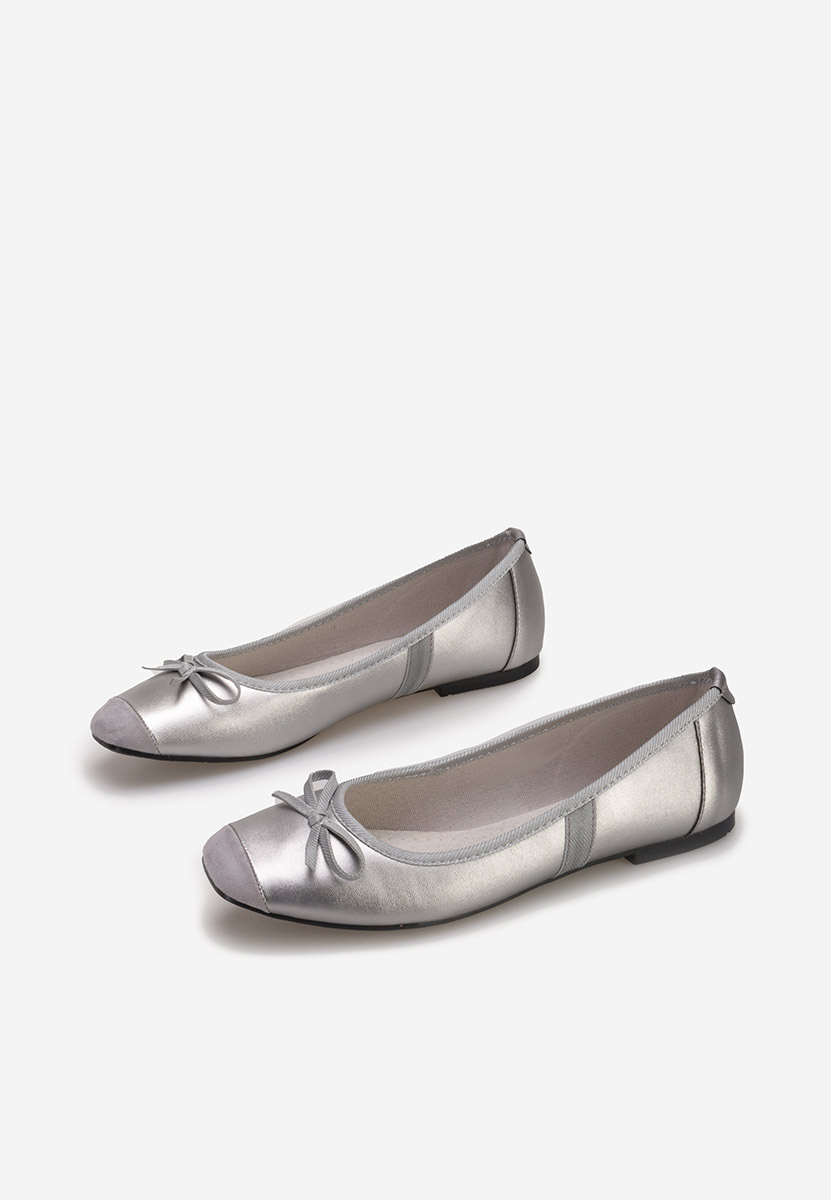 Ballerines femme argent Valeriana V2