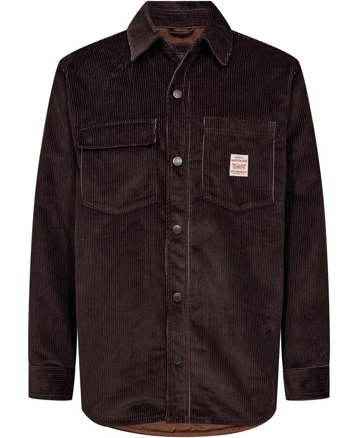 Levi's TELEGRAPH OVERSHIRT BLACK COFF Browns
