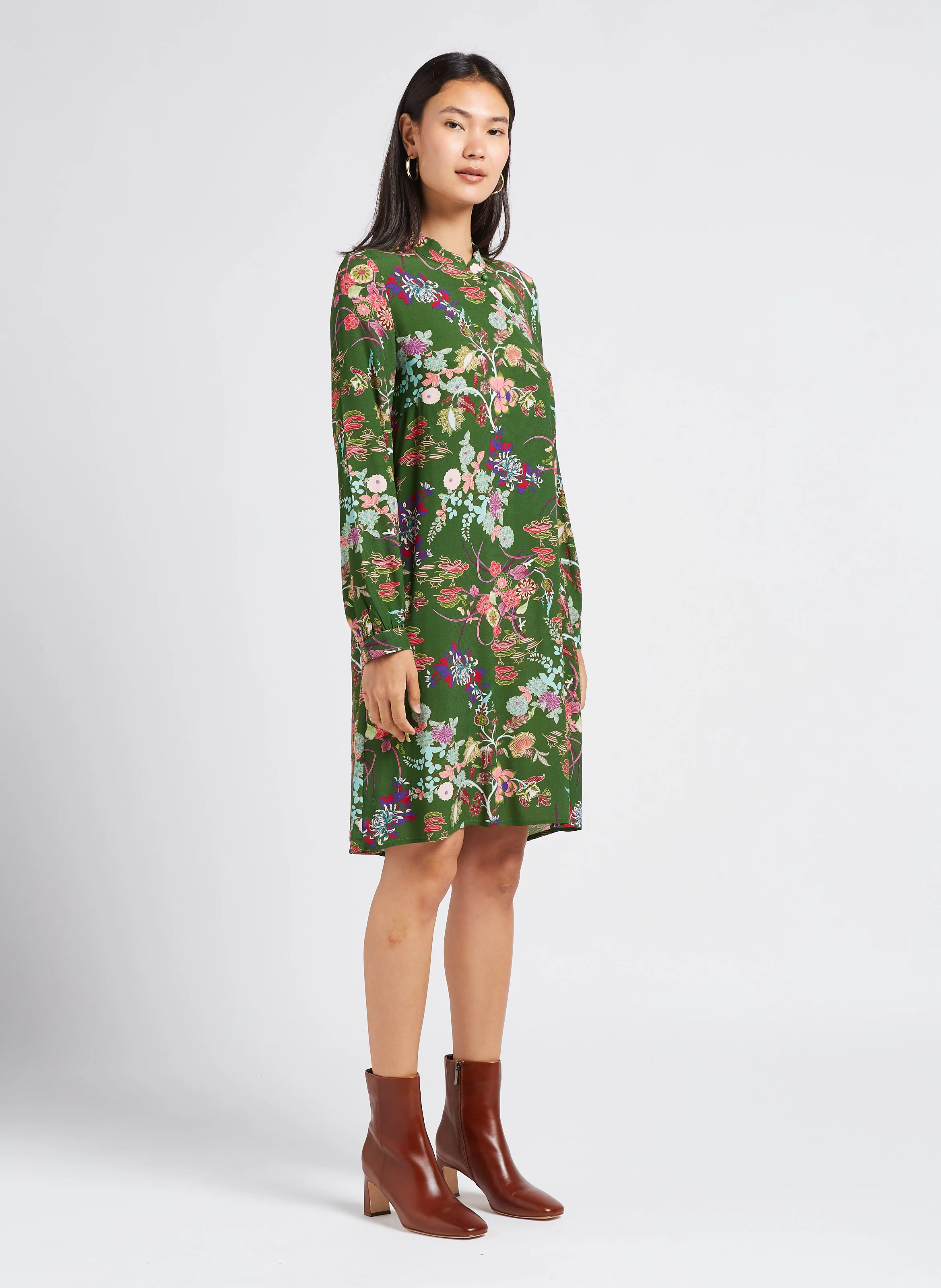 DARCY - Bottines en cuir | Marron