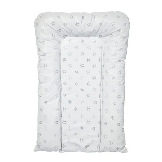 Matelas à langer flocons    Etoiles gris clair        de               Babycalin