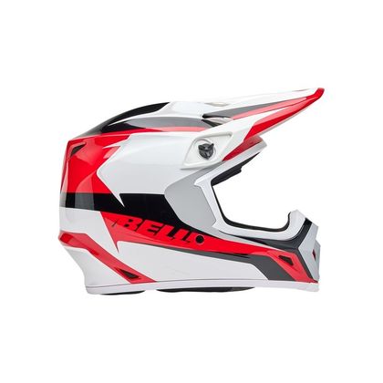 Casque cross Bell MX-9 MIPS RIFT 2025 - Rouge