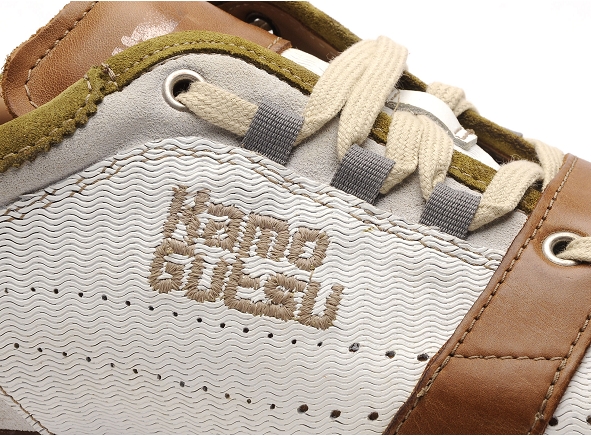 Kamogutsu basses homme tifo 017 blanc