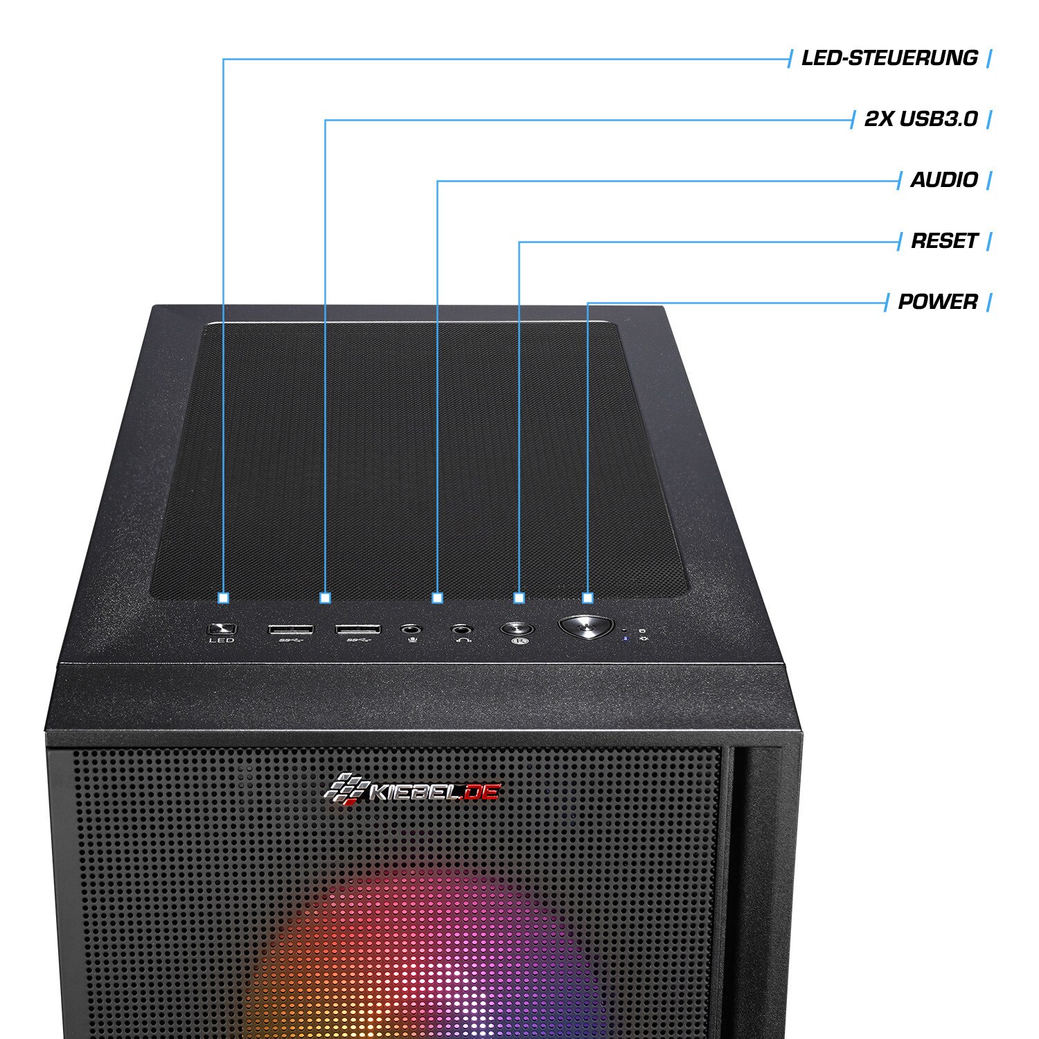 Gaming PC Cobra 12 Intel Core i7-12700KF, 32GB DDR4, NVIDIA RTX 3050 6 GB, 1TB SSD, Windows 11
