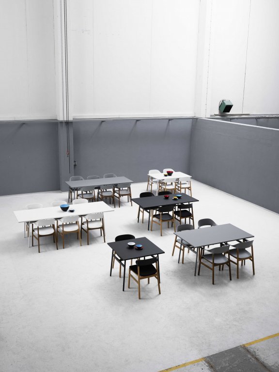 Normann Copenhagen Union tafel 140x90 wit