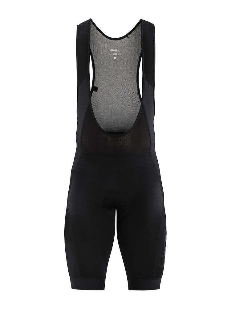 Craft Essence Fietsbroek Kort met Bretels Zwart Heren