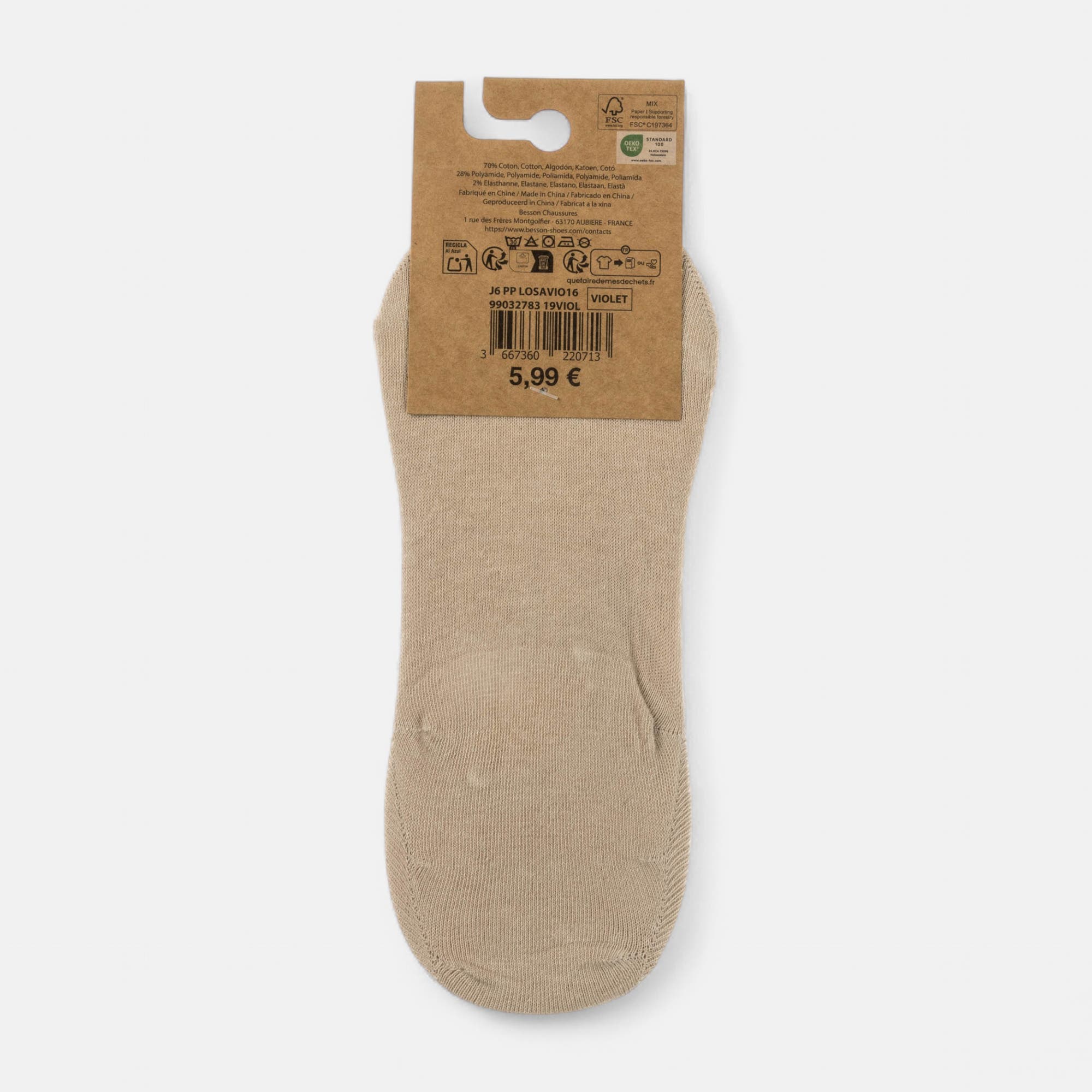 Chaussettes Femme violet