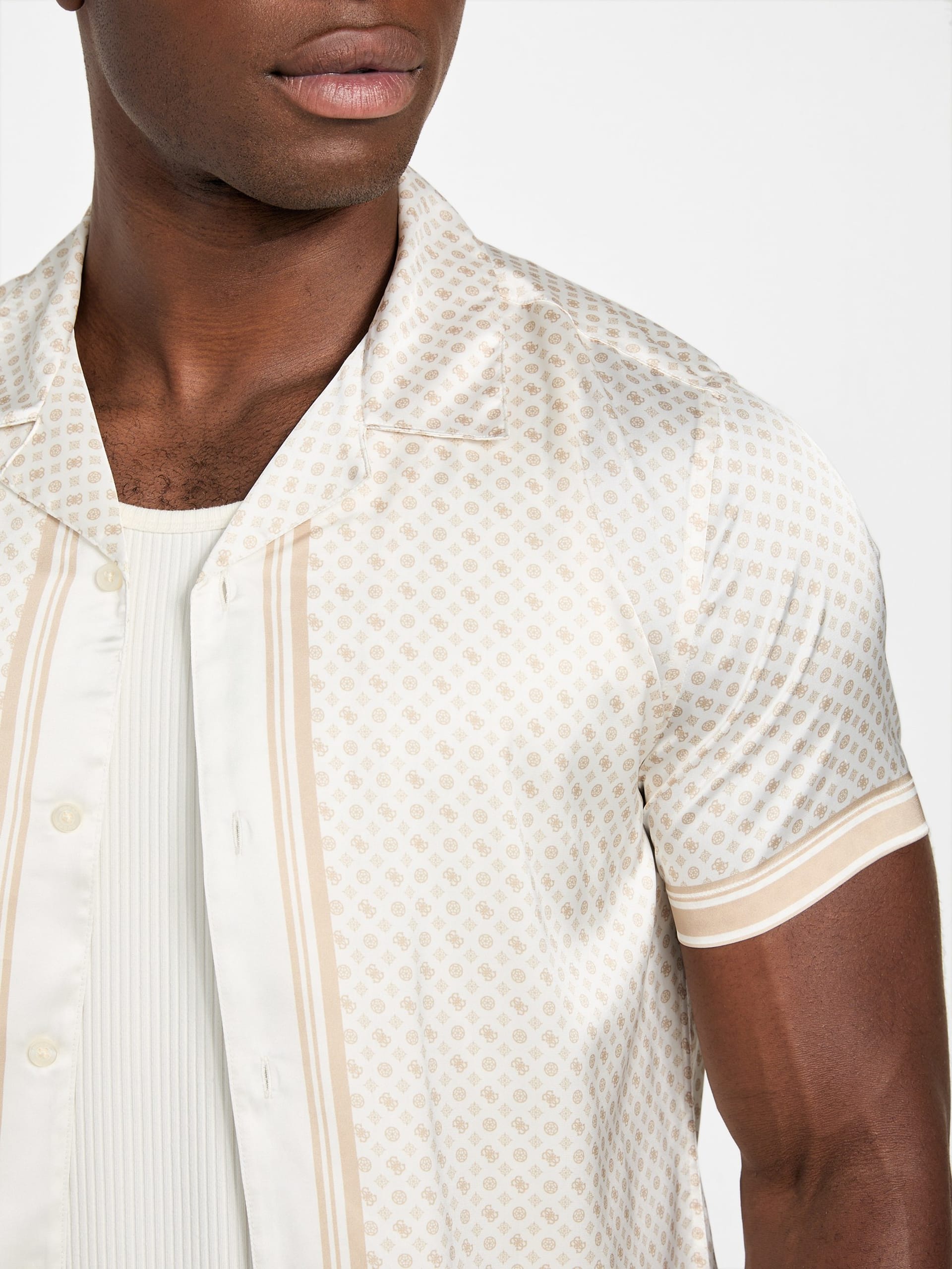 Camisa de cetim Eco Peony