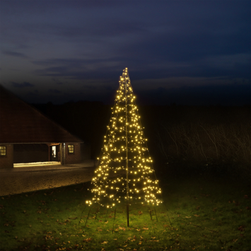 XMAS STARLIGHT® kerstverlichting Flexbelt Tree 360 warm wit LED licht 3 meter inclusief paal