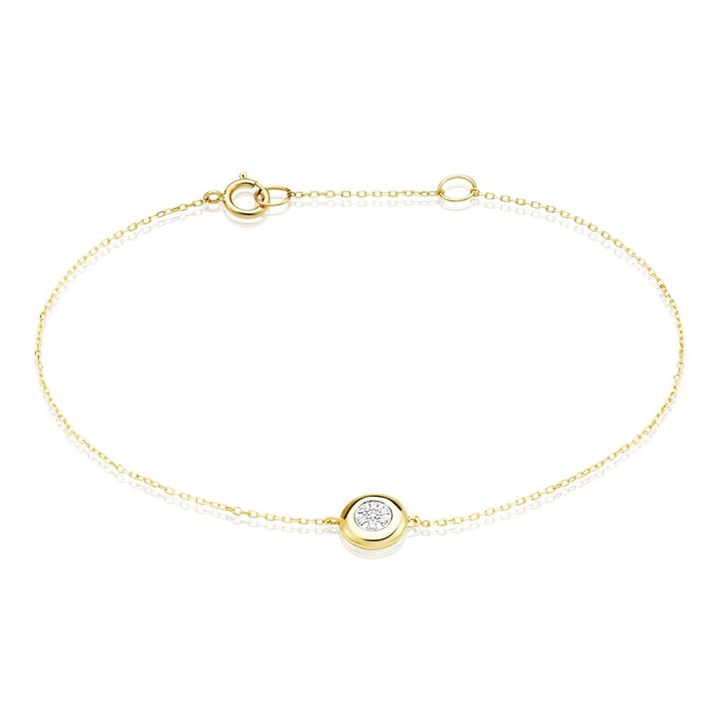 Bracelet Or Jaune Laurissa Diamants
