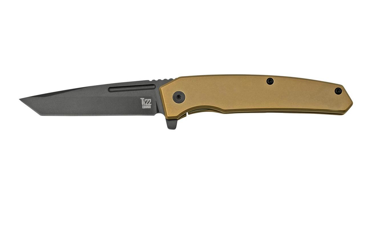 Ontario Ti 22 Equinox 9805 Gold Titanium zakmes