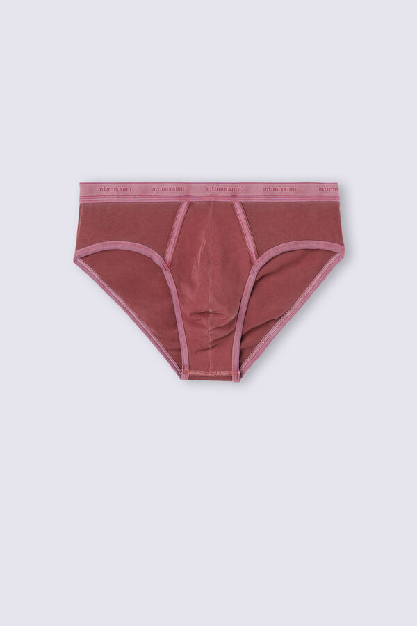 Cueca Supima® Natural Fresh Cotton com logotipo