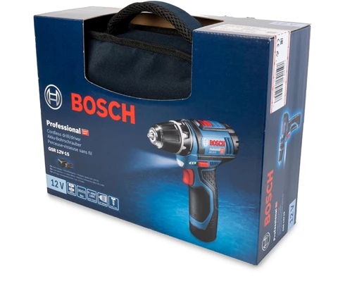 Bosch Professional GSR 12V-15 Professional 2x2,0Ah